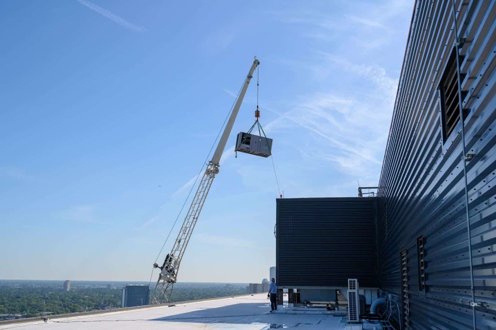 chillers in construction projects